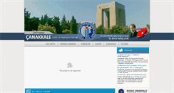 Desktop Screenshot of canakkaleliler.org